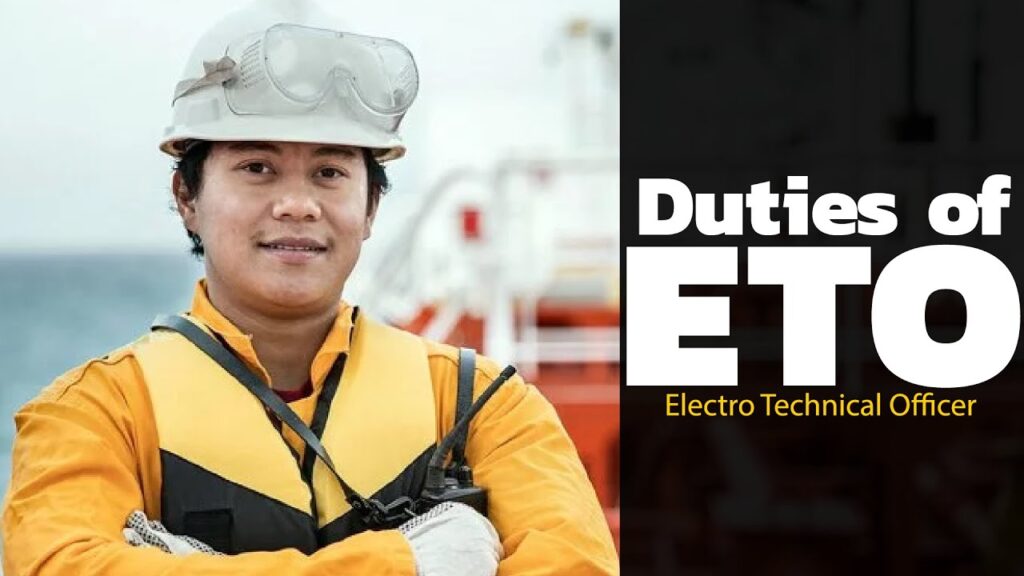 ETO responsibilities in the merchant navy