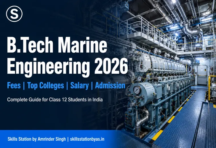 B.Tech Marine Engineering 2026