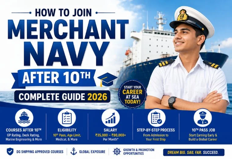 how to join merchant navy after 10th