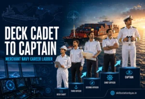 Deck Cadet to Captain: The Full Merchant Navy Career Ladder